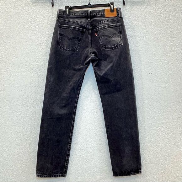 Levi's Premium Middy Straight Jeans in No Service Black size 29 - Picture 3 of 16